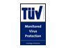 TUV Monitored Virus Protection